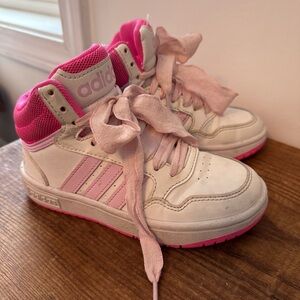 Adidas Girls Sneakers Vibrant Pink